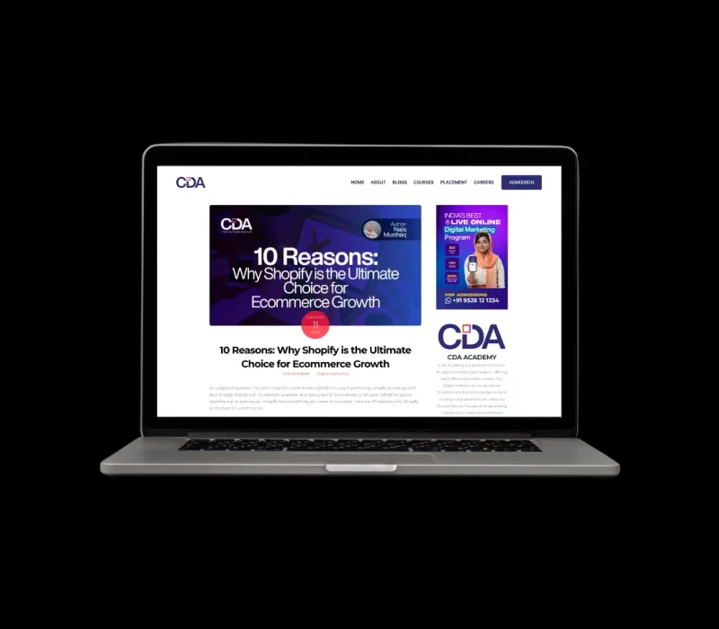10 Reasons: Why Shopify is the Ultimate Choice for Ecommerce Growth written by digital marketing consultant in Kerala
